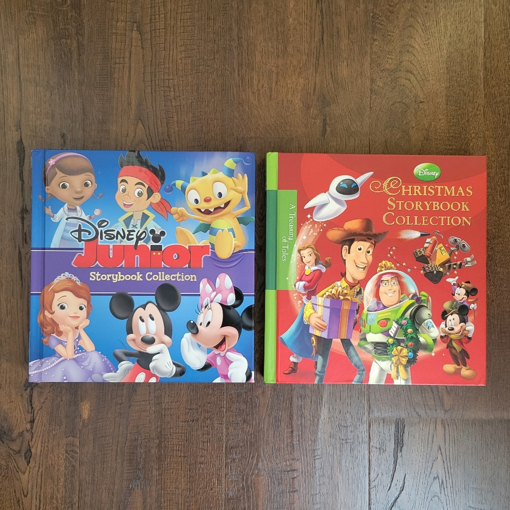 2 Hardcover Disney Books